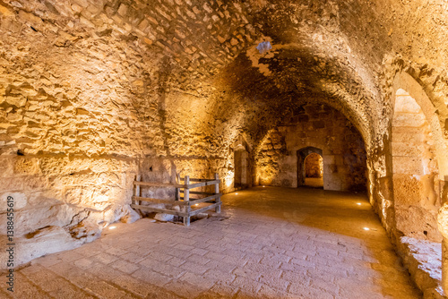 Obraz na płótnie Ruins of Aljoun castle, Jordan w salonie