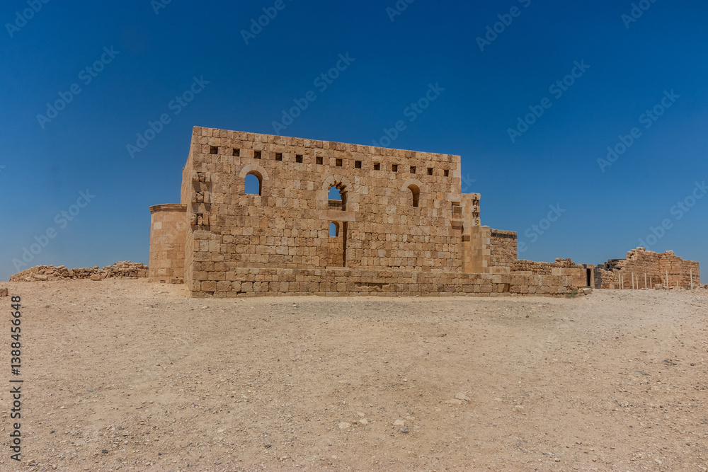 Qasr al-Hallabat mosque, Jordan Qasr al-Hallabat mosque, Jordan