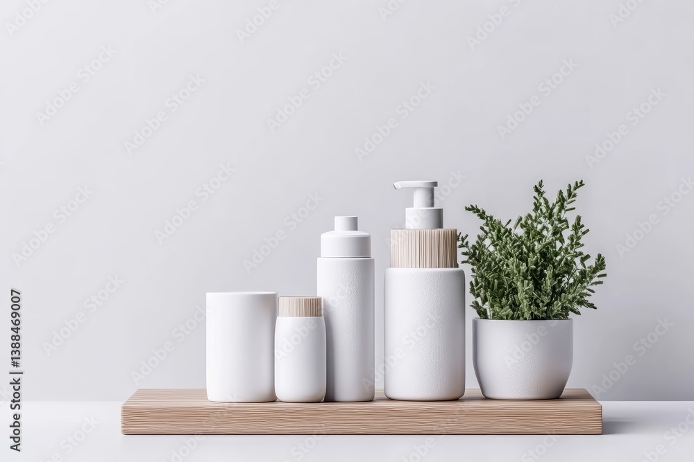 Clean, minimalist bathroom essentials Clean, minimalist bathroom essentials