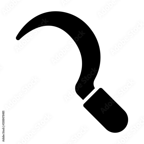 sickle Solid icon