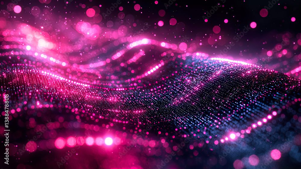 Neon Data Stream Fractals with Glowing Gradients and 3D Abstract Depth in Cyberpunk Minimalism
Neon Data Stream Fractals with Glowing Gradients and 3D Abstract Depth in Cyberpunk Minimalism