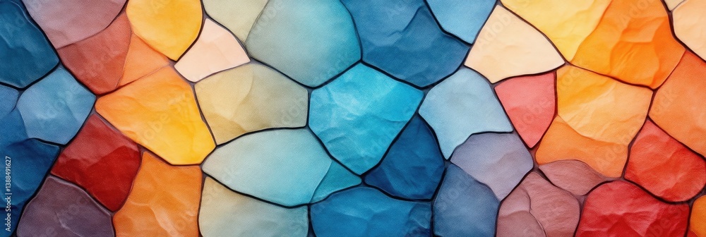 Fototapeta premium Abstract Colorful Mosaic Tiles