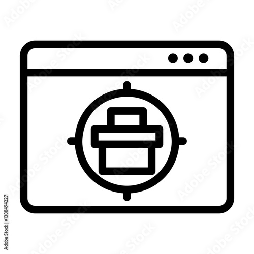 seeker Line Icon