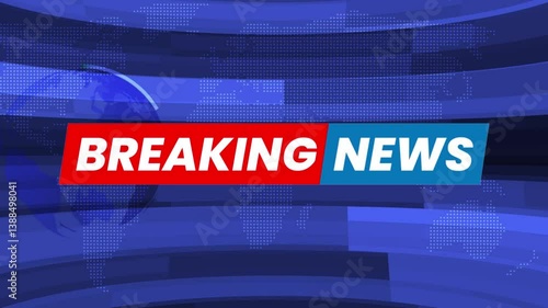 A clear and modern business direction sign with a blue theme and educational concept