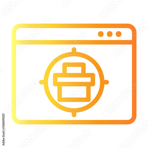 seeker Line Gradient Icon