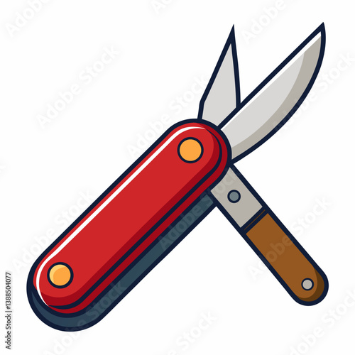 scissors isolated on white background