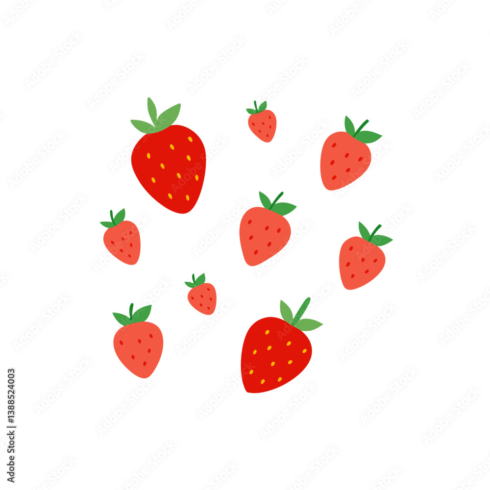 strawberry vector illustration strawberry vector illustration
