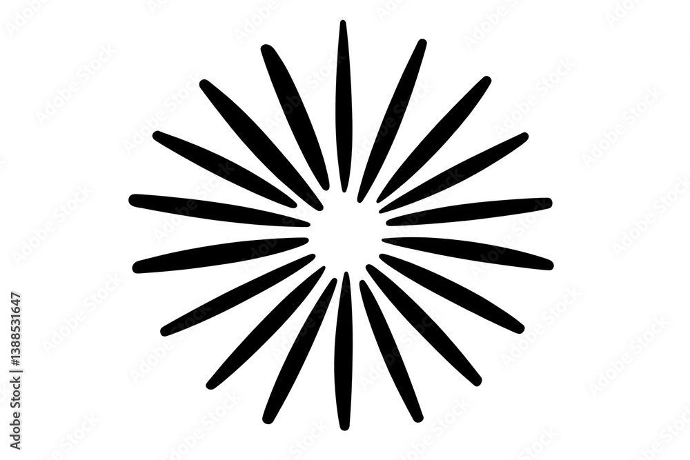 Abstract Black Background With White Dot Light Burst Illustration Design Abstract Black Background With White Dot Light Burst Illustration Design