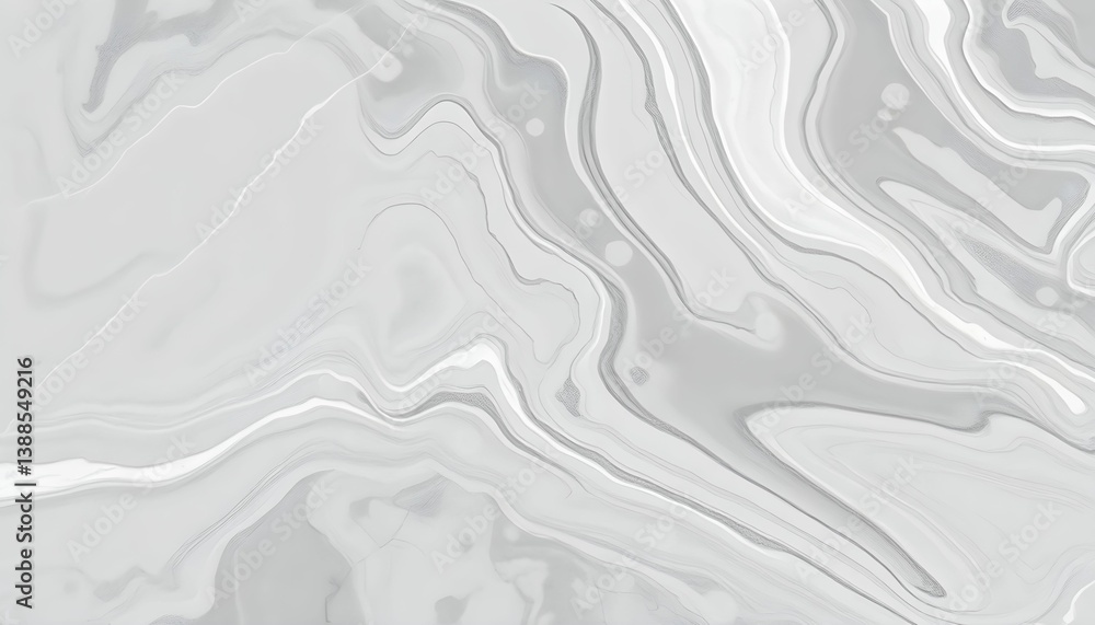 Marble texture, swirling patterns, light gray and white, smooth surface, fluid abstract design, flowing lines, elegant background, high contrast veins Marble texture, swirling patterns, light gray and white, smooth surface, fluid abstract design, flowing lines, elegant background, high contrast veins