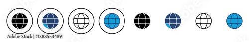 Web icon vector. go to web icon. web click icon