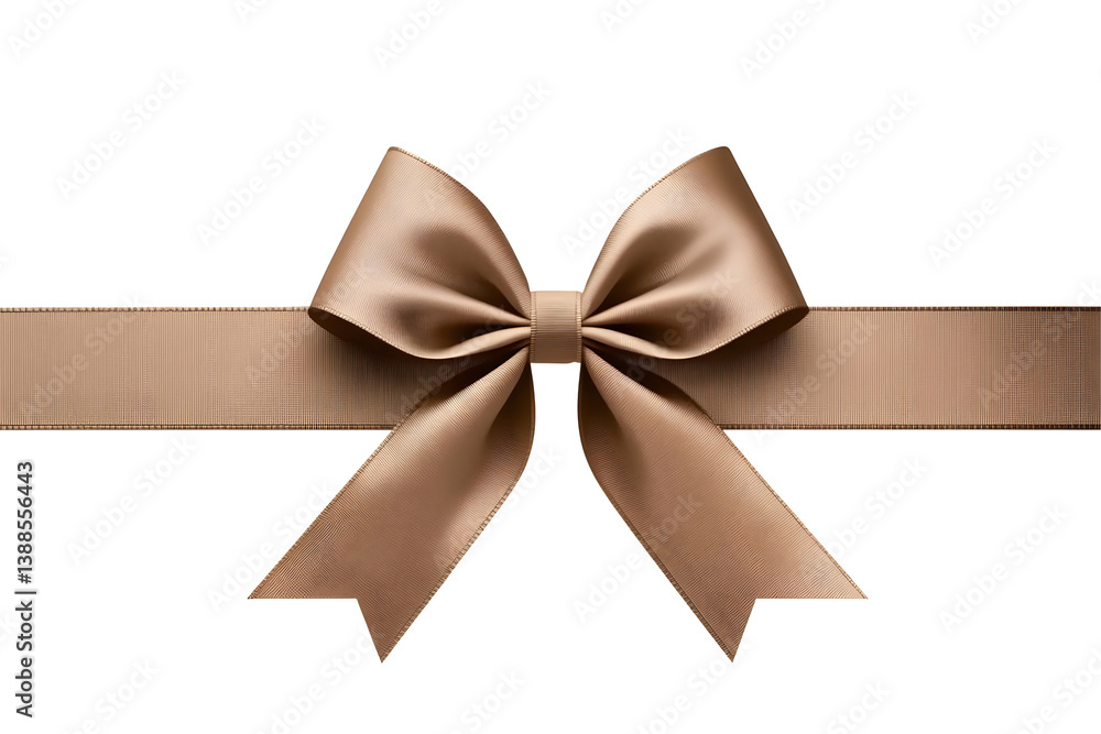Elegant Gold Ribbon Isolated On Transparent Background Illustration Elegant Gold Ribbon Isolated On Transparent Background Illustration