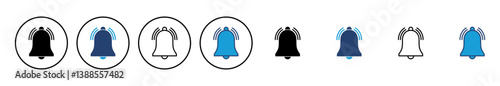 Bell Icon vector. Notification icon for your web site design