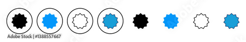 Badge icon vector. Awards icon. Achieve. Stamp