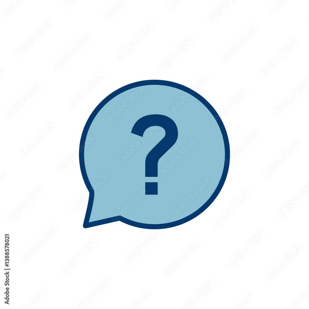 Question Icon vector isolated on white background. Question mark sign. help icon. Faq Question Icon vector isolated on white background. Question mark sign. help icon. Faq
