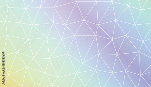 Modern elegant background with polygonal elements. For interior wallpaper, smart design, fashion print. Vector illustration. Creative gradient color.