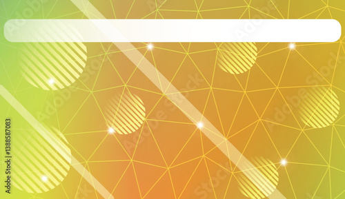 Decorative pattern with triangles, line, circle, space for text style. For your home interior wallpaper, fashion print. Vector illustration. Abstract Gradient Soft Colorful Background.