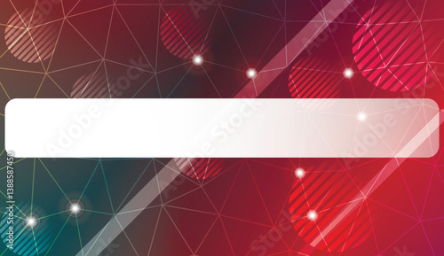 Modern geometrical abstract background with triangles, line, circle, space for text elements For textures or wallpaper. Vector illustration. Light Gradient Abstract Background.