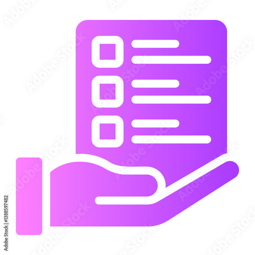 requirement gradient icon
