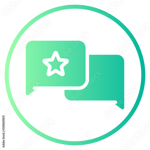 chat gradient icon