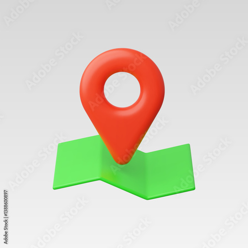 Free Download 3d Realistic Location map pin gps pointer marker vector illustration - GFXLoad