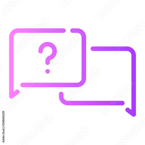 chat gradient icon
