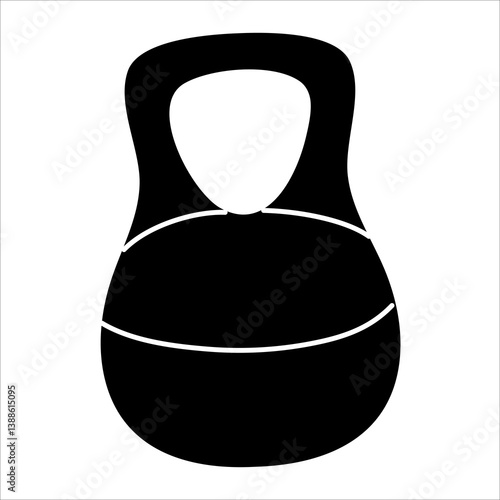 Kettlebell workout equipment designed for strength training and fitness routines