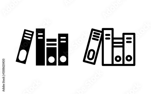 Library icon vector illustration. education sign and symbol