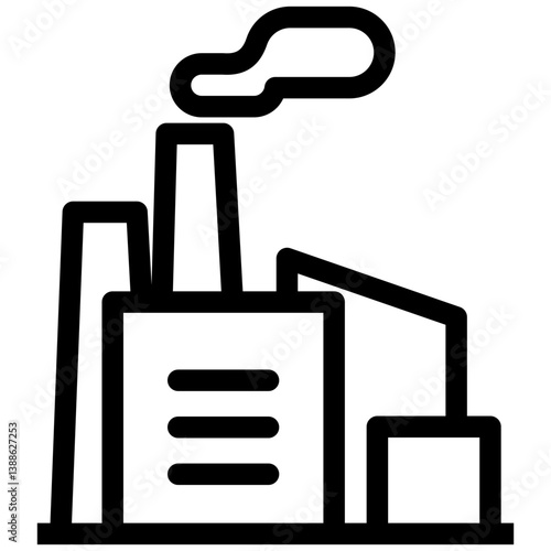 Fotografie Factory Icon