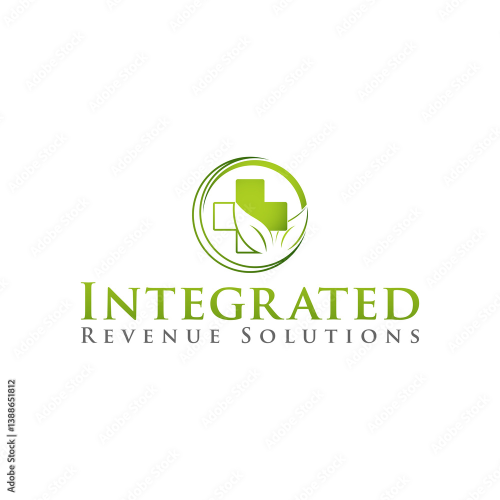 modern health logo colored gradient illustration modern health logo colored gradient illustration