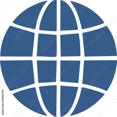 Obraz na płótnie World wide web icon w salonie
