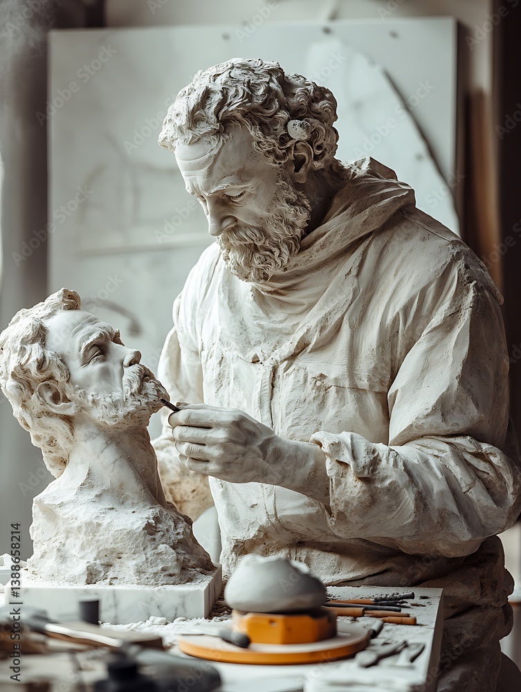 statue of the virgin mary