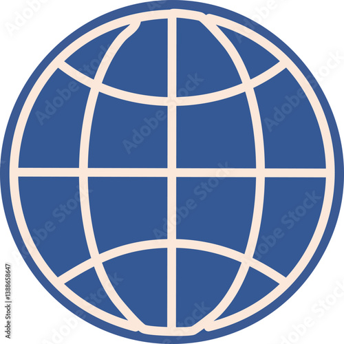 Obraz na płótnie World wide web icon w salonie