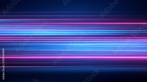 Abstract of Dynamic Lines: An abstract representation of motion and energy, featuring vibrant, glowing lines that streak across the frame in a display of speed and dynamism.