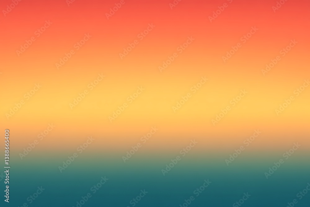Naklejka premium Sunset Gradient Background