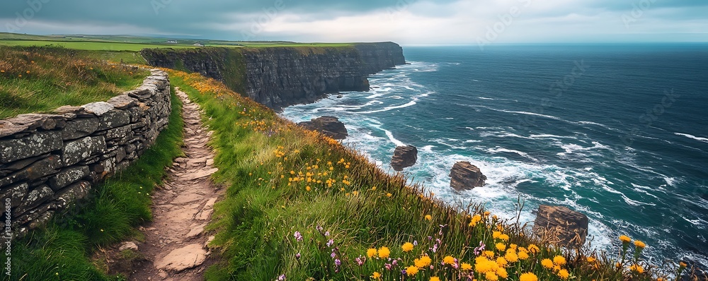view from the top of a cliff
