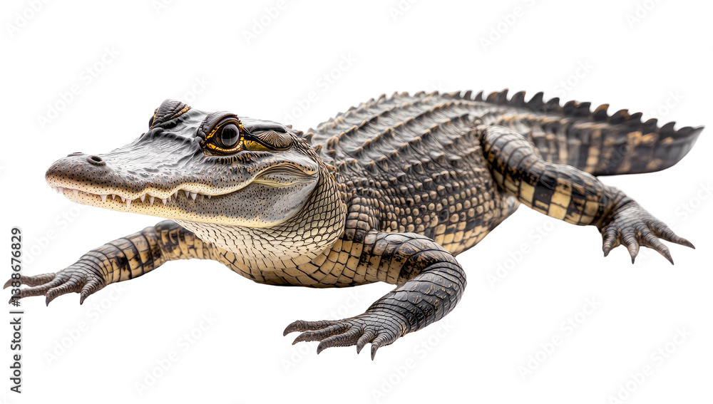 Naklejka premium Baby Alligator