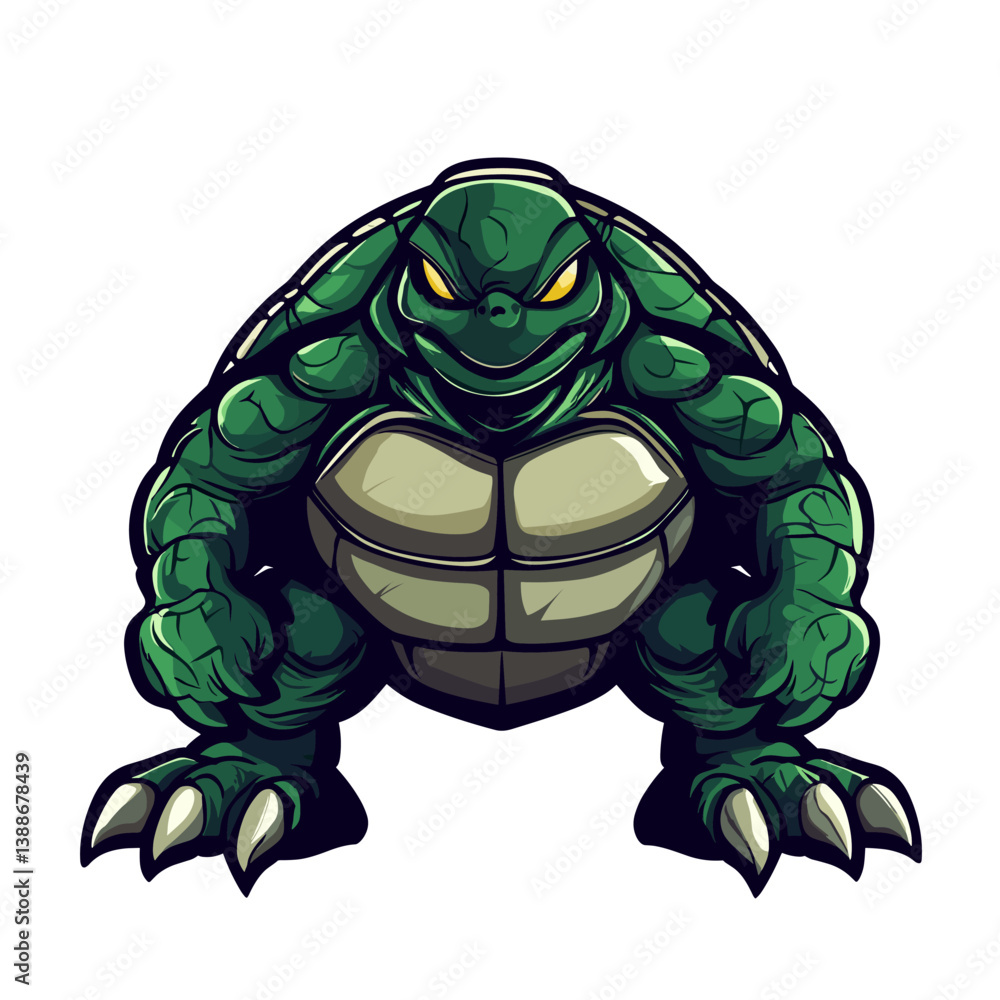 Fototapeta premium tortoise with a turtle