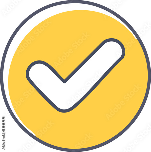 Obraz na płótnie Check mark icon set. Checkmarks and confirm. Check marks for agreement, vote, confirmation, choise. w salonie