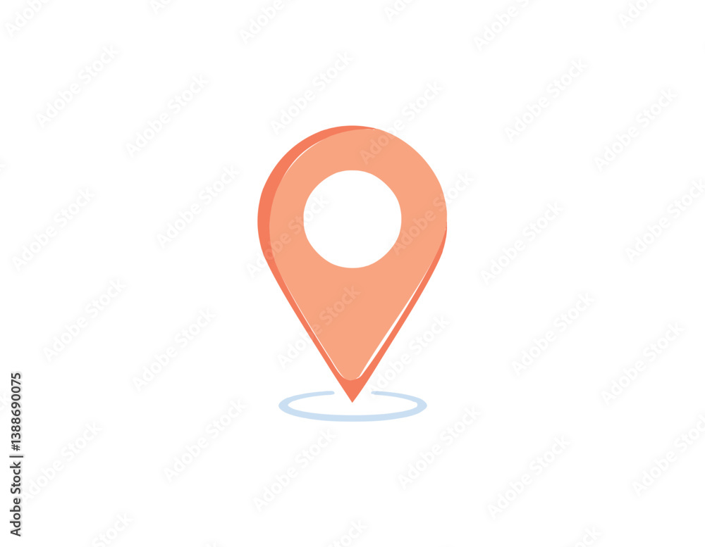 Location map pin icons set. Modern map marker collection. Pinpoint. Location pin icon