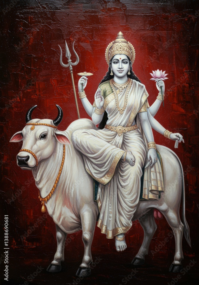 Fototapeta premium Hindu Indian Goddess