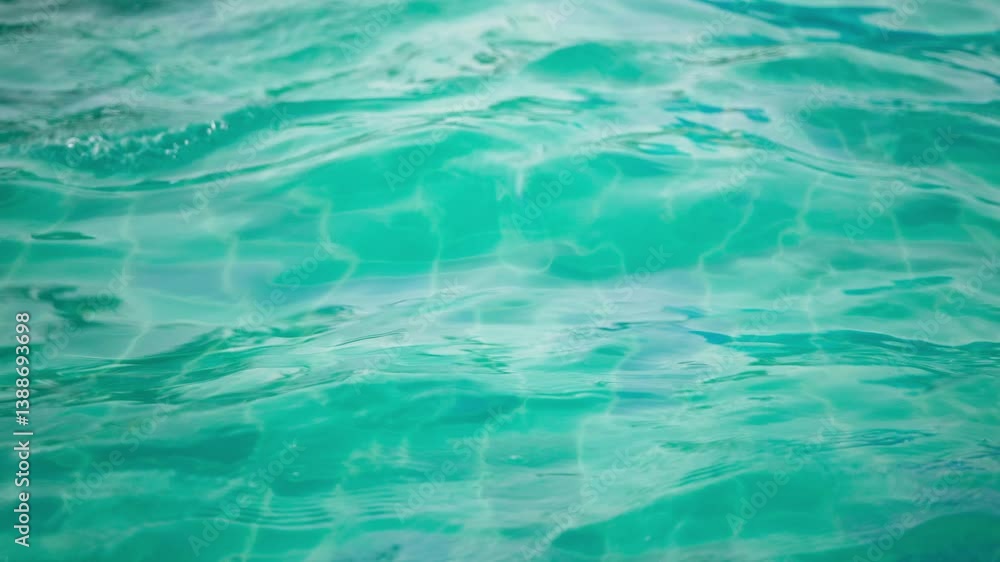 A close-up shot of calm water with ripples or waves in swimming pool summertime vibes A close-up shot of calm water with ripples or waves in swimming pool summertime vibes