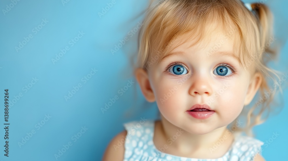 Toddler girl with a surprised expression, soft light on her face. Capturing innocence and wonder in a simple moment.
Toddler girl with a surprised expression, soft light on her face. Capturing innocence and wonder in a simple moment.