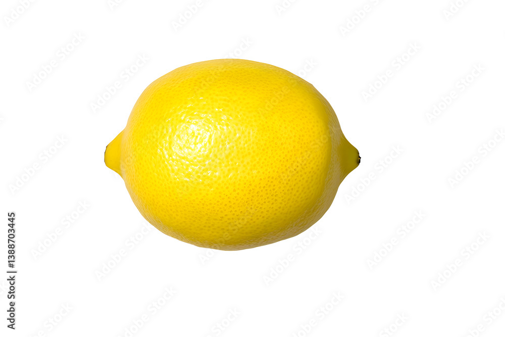 Isolated Photo Of A Vibrant Yellow Lemon On A Transparent Background Isolated Photo Of A Vibrant Yellow Lemon On A Transparent Background