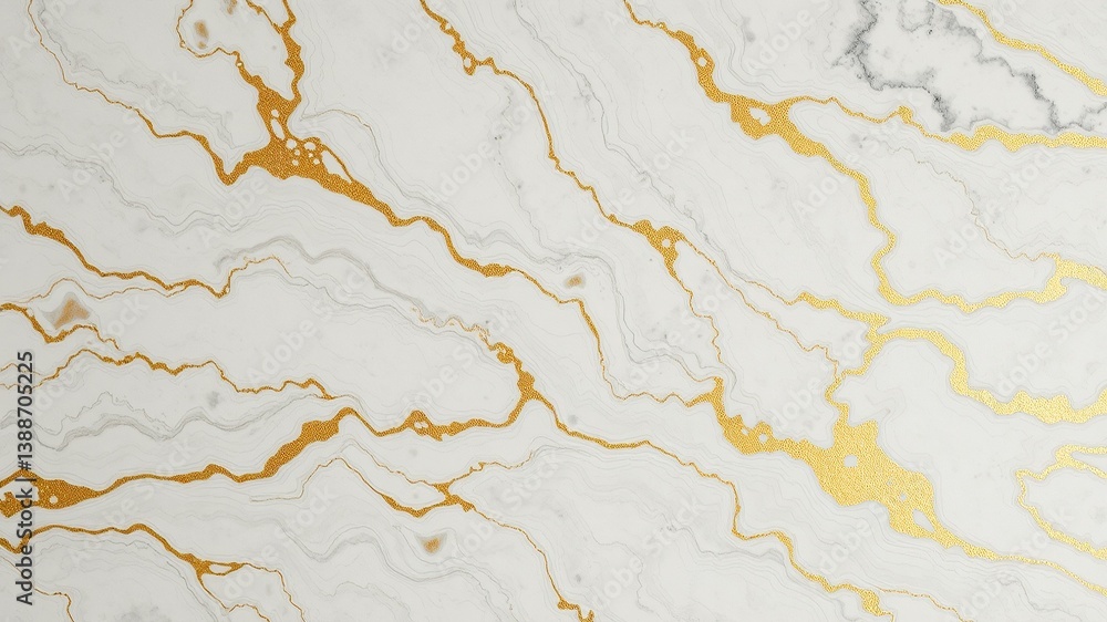 Obraz premium Gold marble luxury background texture design for wedding invitation cards, cover, packaging, and fashion templates. Luxurious golden and white marble frame background. Marble abstract texture