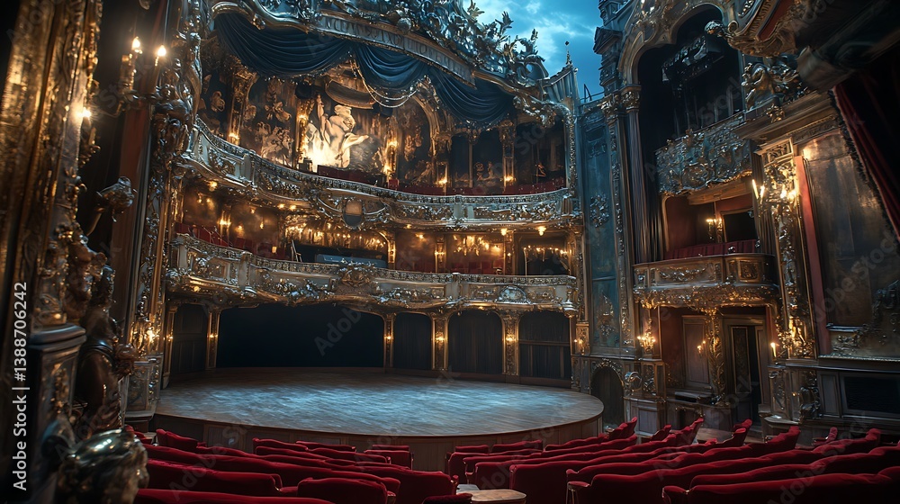 Obraz premium inside the church