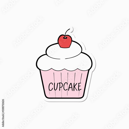 cupcake with cherry
