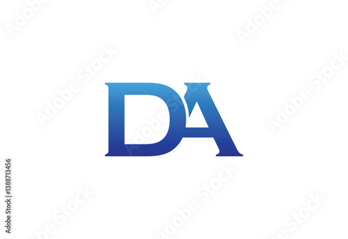 Initial letter DA logo design, Vector design Concept Free Download Initial letter DA logo design, Vector design Concept - GFXLoad