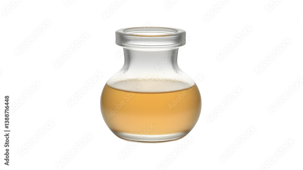 Isolated Realistic Potion Bottle Illustration on Transparent Background Isolated Realistic Potion Bottle Illustration on Transparent Background