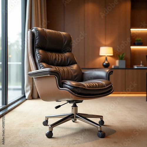 A modern ergonomic office chair 