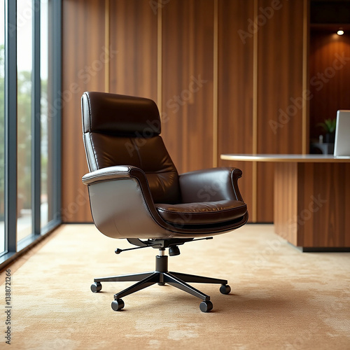 A modern ergonomic office chair 